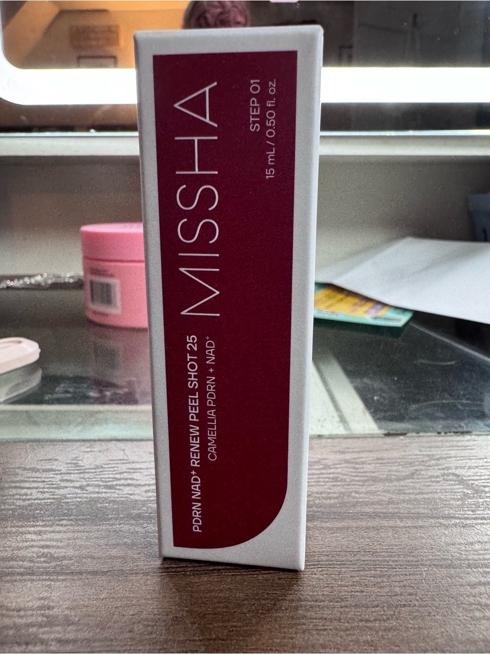 Missha Renew Peel Shot 25 Step 01 - Deep Berry Primer